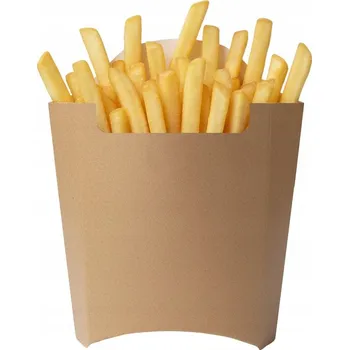 Jednorázové nádobí Papírová Krabička na hranolky 200 g 100 ks