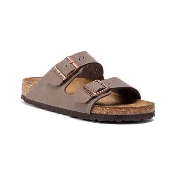 Dámské žabky Birkenstock Nazouváky Arizona Birko-Flor 0151183 Hnědá 42