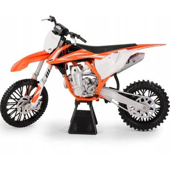 autíčko KTM 450 SX-F 2018 MODEL MĚŘÍTKO 1:6 MOTOR KOVOVÝ MOTOCYKL NEW RAY