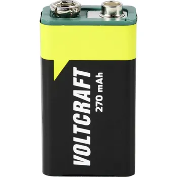 Nabíječka baterií VOLTCRAFT Endurance 6LR61 akumulátor 9 V Ni-MH 270 mAh 8.4 V 1 ks