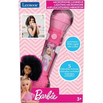 Mikrofon Lexibook Světelný mikrofon s reproduktorem Barbie