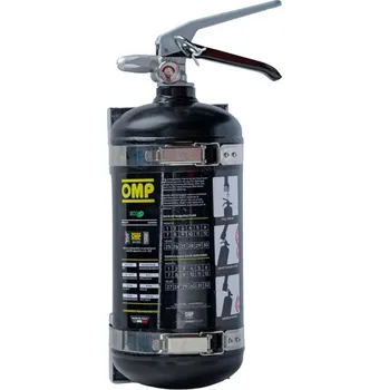 Hasicí přístroj OMP CB0-0325 ruční hasicí přístroj ecolife plus steel 2,4kg s FIA, černá