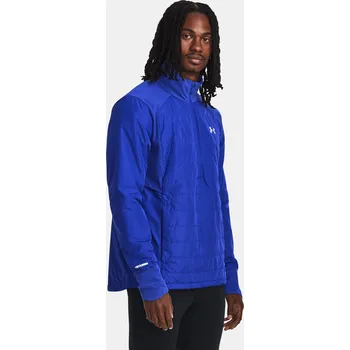 Pánská casual bunda Under Armour Bunda UA STRM SESSION RUN HZ JKT-BLU - Pánské Under Armour modrá 2514019