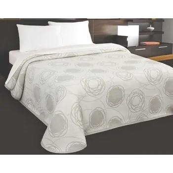 Forbyt Oboustranný přehoz na postel MARINA béžová Barva: smetanová, Velikost: 140 x 220 cm