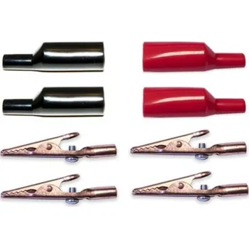 Měřicí kabel Mueller Electric 010012 sada krokosvorek červená, černá 1 sada