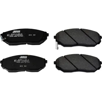 Brzdová destička Sada brzdových destiček, kotoučová brzda JURID 572511J