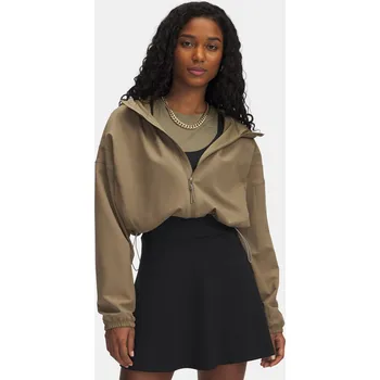 Dámská casual bunda Dámská bunda Under Armour UA Unstoppable Woven HD Jkt - Dámské Under Armour hnědá 3257405