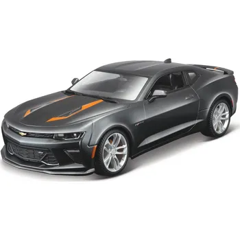Hračka Maisto - 2017 Chevrolet Camaro 50th Anniversary, metal šedá, 1:18