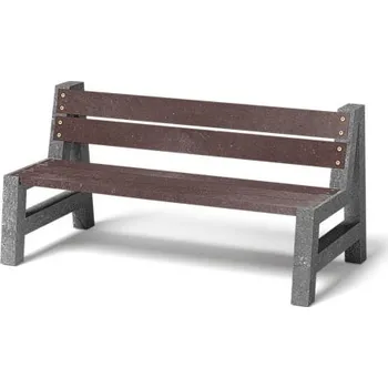Zahradní lavice Venkovní lavička ZAŇA, recyklát