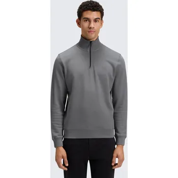 Pánská mikina Pánská mikina BOSS Orange Zetrust 50468926 šedá Velikost: 3XL