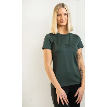 Dámské tričko FAGER Tričko s krátkým rukávem Ida Fager, dark green M