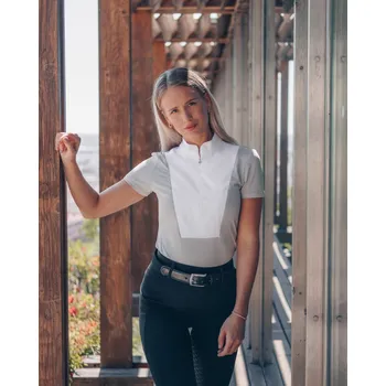 Dámské tričko FAGER Tričko závodní s krátkým rukávem Sanna Fager, grey M