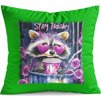 Polštář POLŠTÁŘ ZELENÝ DÁREK - ZVÍŘATA MÝVAL