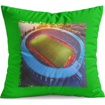 Polštář POLŠTÁŘ ZELENÝ DÁREK – POLSKÝ NÁRODNÍ STADION