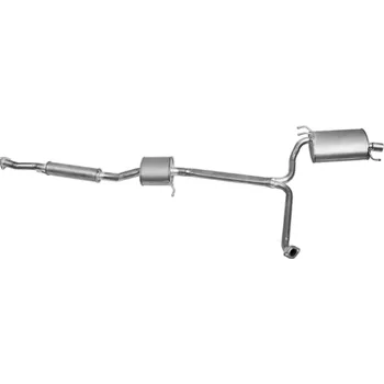 Výfukový systém Zadni tlumic vyfuku NOVAK 08.500