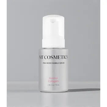Pleťové sérum VT Cosmetics - Retinol Collagen Pink Micro Bubble Serum - 70ml