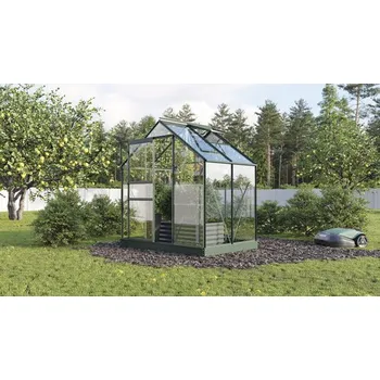 Skleník Skleník Vitavia Planet 2500 skleněný 3 mm 195 x 131 cm zelený