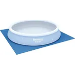 Modrá ochranná podložka pod bazén, vířivku Bestway - délka 396 cm, šířka 396 cm - 20059425