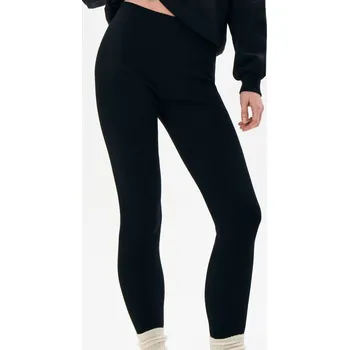 Dámské legíny Sinsay - Žebrované legíny - černá - 708HA-99X - 708HA-99X-M