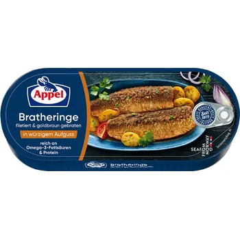 Appel filetované pečené sledě ve výrazném nálevu 325 g