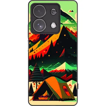 Pouzdro na mobilní telefon Picasee silikonový černý obal pro Xiaomi Redmi Note 13 Pro 4G - Montreal