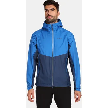 Pánská softshellová bunda Pánská nepromokavé bunda Kilpi Hurricane-M modrá 3XL