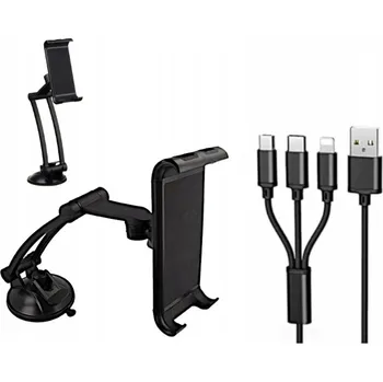 HLINÍKOVÝ DRŽÁK DO AUTA NA TABLET TELEFON