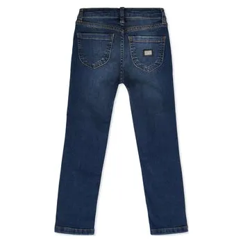 Pánské oblečení PHILIPP PLEIN Jeansy 30309 Tmavomodrá Slim Fit 6