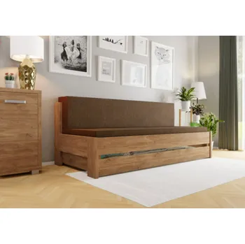 Postel Rozkládací postel Betka Dub Kansas hnědý Soro 28