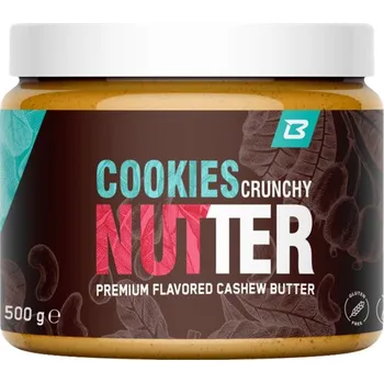 BodyWorld Cookies Crunchy Nutter 500 g, kešu-cookies-bílá čokoláda