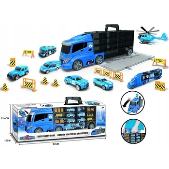 autíčko Kufr na autíčka - Náklaďák Transportér Luxma 666N