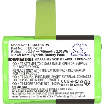Baterie pro mobilní telefon Baterie Cameron Sino CS-ALP25TW pro Alinco PMR446 - neoriginální