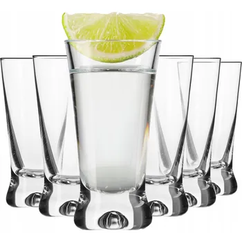 Sklenice Sklenice na vodku Krosno X-Line, bezbarvé, 50ml, 6 ks