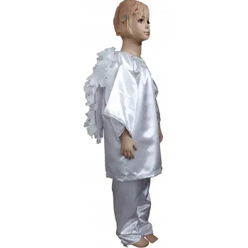 Karnevalový kostým Kostým ANDĚL 110-116 převlek betlém KŘÍDLA