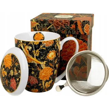 Hrnek Duo CRAY FLORAL porcelánový 380 ml