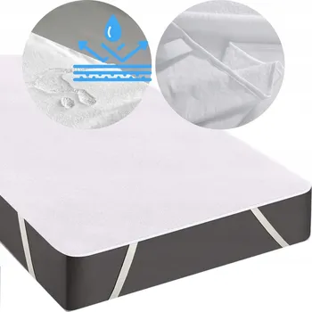 Prostěradlo CHRÁNIČ NA MATRACE 180x200 cm S GUMIČKOU VODĚODOLNÝ