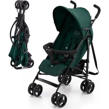 Kočárek Kinderkraft sportovní kočárek sportovní kočárek skládací lehký TIK zelený