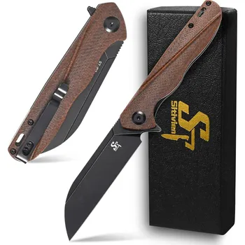 kapesní nůž Sitivien ST103 Barva: Hnědá