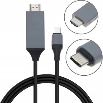 Video kabel USB-C 3.1 kabel MBM na HDMI 4K MHL, 2 m