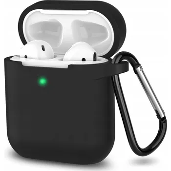 Příslušenství pro sluchátka Pouzdro s klapkou Vanfone pro Apple AirPods 1, Apple AirPods 2 černé