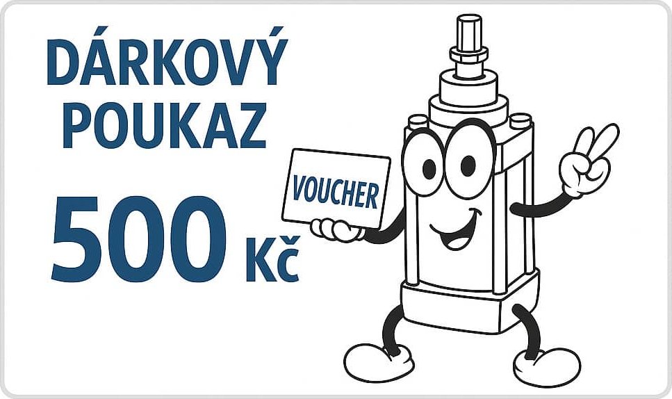 Kompresory Vzduchotechnika Dárkový poukaz na 500 Kč