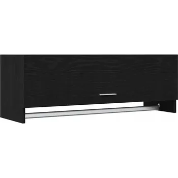 Šatní skříň Šatní skříň Černý Dub 100 x 32,5 x 35 cm, Materiál: dřevotříska