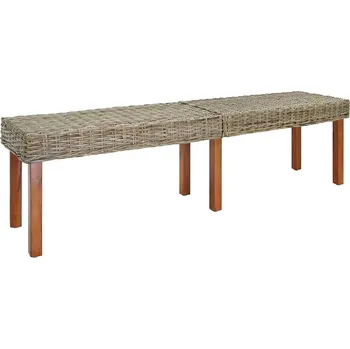 Zahradní lavice vidaXL lavice Přírodní 160 x 35 x 45 cm Masivní mangové dřevo