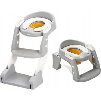 WC sedátko Nástavec na WC sedátko Luxma šedý