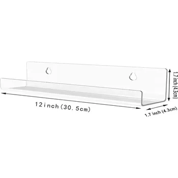 Příslušenství pro gramofon OEM Akrylový Nástěnný Držák na Vinylové Desky(LP)