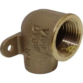 Instalatérský materiál CU nástěnné koleno 4472G 22x3/4"