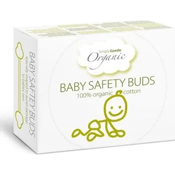 Vatová tyčinka Dětské organické vatové tyčinky Simply Gentle