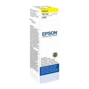 Počítačové příslušenství EPSON ink bar T6734 Yellow ink container 70ml pro L800/L1800