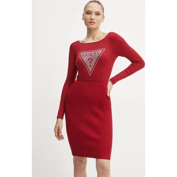 Dámské oblečení Svetr Guess ELIZA W5RR01.Z2YK2 červená 33X, vel. XS