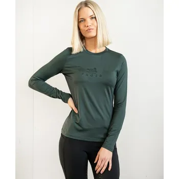 Dámské tričko FAGER Triko s dlouhým rukávem Ida Fager, dark green XL